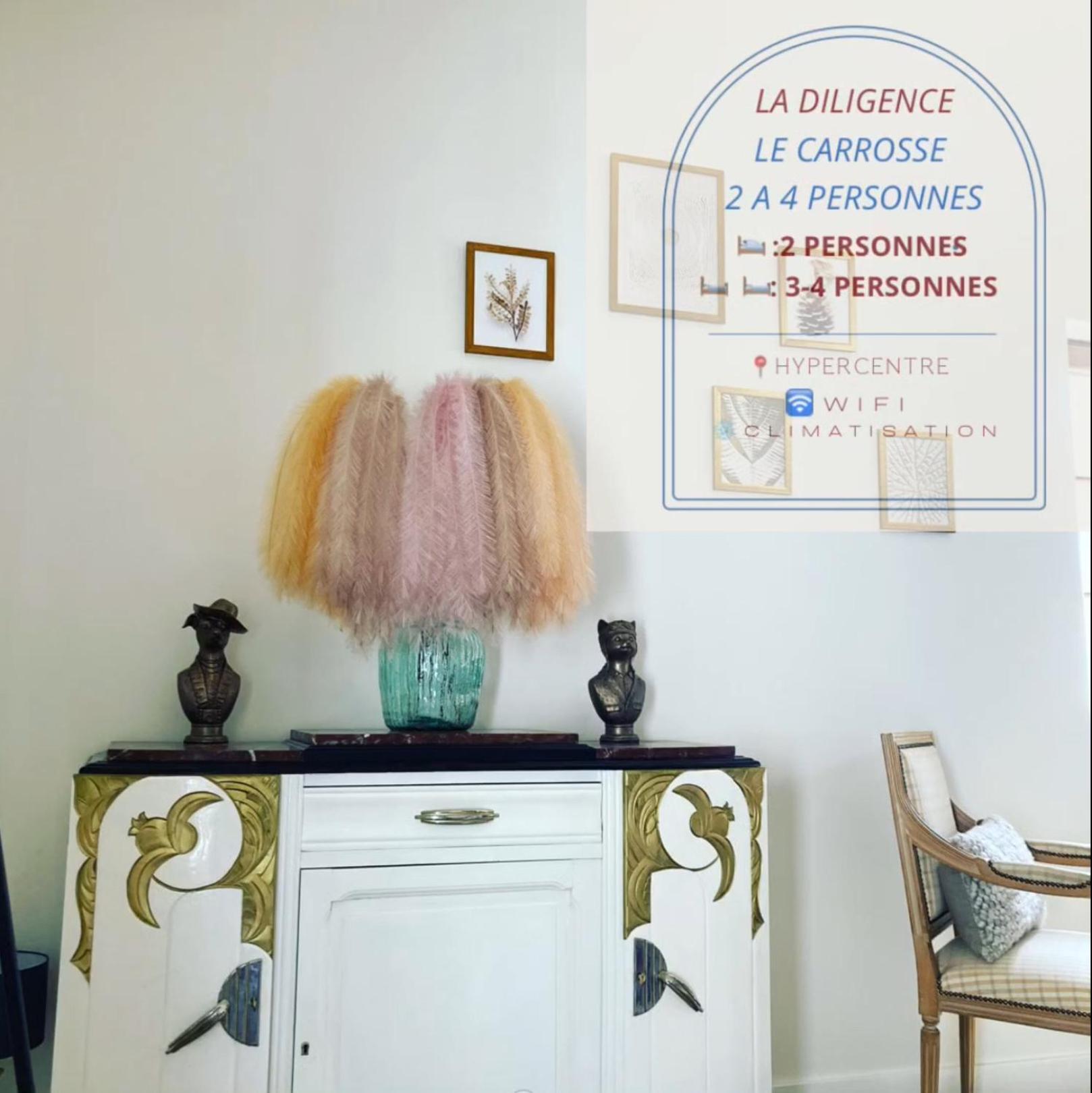 Le Carrosse, La Diligence, Centre Saint Jean De Losne Tarif 2Pers 1 Chambre, Tarif 4 Pers 2 Chambres Eksteriør bilde